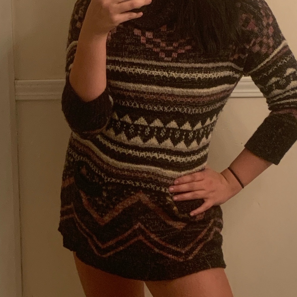 Lucky Brand Knit Sweater Dress
